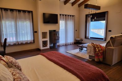 estufa leña apartamento